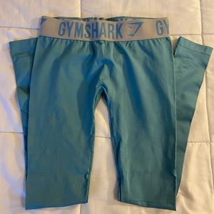 Gymshark fit leggings blue